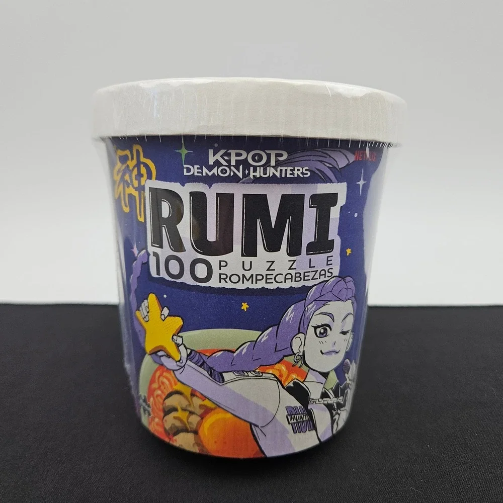 Kpop Demon Hunters Rumi 100 Piece‎ Puzzle Cup Netflix Anime Collectible